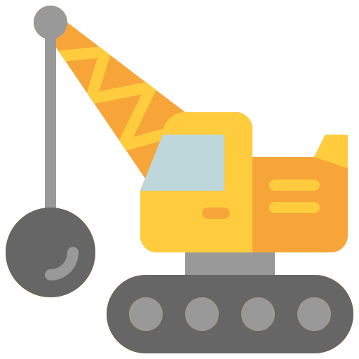 wrecking-ball-crane icon